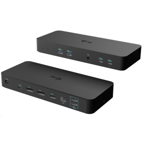 i-tec USB-C Intelligent Triple Display Docking Station, Power Delivery 100W i-tec USB-C Intelligent Triple Display Docking Station, Power Delivery 100W