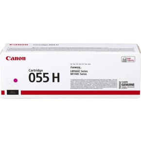 Canon TONER CRG-055H purpurový pro i-SENSYS LBP663Cdw, LBP664Cx, MF742Cdw, MF744Cdw (5 900 str.) Canon TONER CRG-055H purpurový pro i-SENSYS LBP663Cdw, LBP664Cx, MF742Cdw, MF744Cdw (5 900 str.)