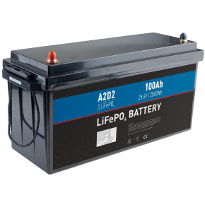 AVACOM A2D2 baterie LiFePO4 25,6V 100Ah M8
