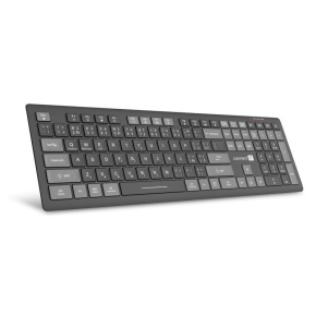 CONNECT IT kancelářská klávesnice MultiDevice, Bezdrátová, CZ + SK, šedá CONNECT IT kancelářská klávesnice MultiDevice, Bezdrátová, CZ + SK, šedá