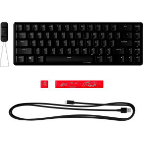 HyperX Alloy Origins 65 - Mechanical Gaming Keyboard - HX Red (US Layout) (HKBO1T-RD-US/N)-US - Klávesnice HyperX Alloy Origins 65 - Mechanical Gaming Keyboard - HX Red (US Layout) (HKBO1T-RD-US/N)-US - Klávesnice