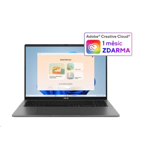 ASUS NTB Vivobook S16 (S3607CA-RP064W), Ultra 5 225H, 16" 1920x1200, 16GB, 1TB SSD, Intel, W11 Home, Matte Gray