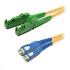 Duplexní patch kabel SM 9/125, OS2, E2000(APC)-SC(PC), LS0H, 5m