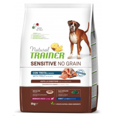 Trainer Natural Sensitive dog NO GRAIN M/M pstruh 3kg