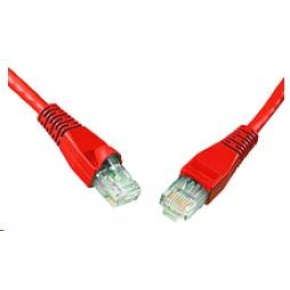 Solarix Patch kabel CAT6 UTP PVC 2m červený snag-proof C6-114RD-2MB