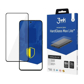 3mk tvrzené sklo HardGlass Max Lite pro Redmi Note 12 5G, černá