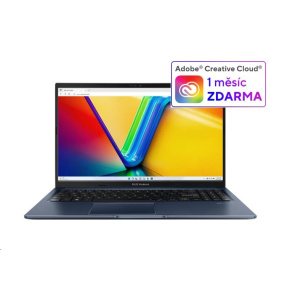 ASUS NTB Vivobook 15 (X1502VA-NJ1248W), i5-13420H, 15.6" FHD, 16GB, 1TB SSD, UHD, W11 Home, Quiet Blue