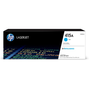 HP 415A Cyan LaserJet Toner Cartridge (2,100 pages)