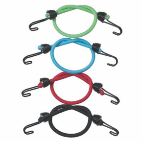 Master Lock Upínací gumy s háčky - 25 cm (4 ks / balení) Master Lock Upínací gumy s háčky - 25 cm (4 ks / balení)