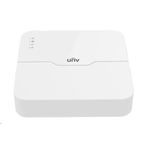 Uniview NVR, 4 kanály, 4xPoE(max.54W), H.265,1x HDD(max.6TB), propustnost 64/48Mbps, HDMI, VGA, 2x USB 2.0, audio, ONVIF Uniview NVR, 4 kanály, 4xPoE(max.54W), H.265,1x HDD(max.6TB), propustnost 64/48Mbps, HDMI, VGA, 2x USB 2.0, audio, ONVIF