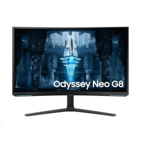 SAMSUNG MT LED LCD Gaming Monitor 32" Odyssey G8 Neo - Quantum Matrix Tech.(mini LED),4K,Prohnutý,1000R,4K,240Hz,Pivot SAMSUNG MT LED LCD Gaming Monitor 32" Odyssey G8 Neo - Quantum Matrix Tech.(mini LED),4K,Prohnutý,1000R,4K,240Hz,Pivot