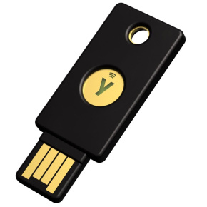 Security Key NFC - USB-A, podporující vícefaktorovou autentizaci (NFC), podpora FIDO2 U2F, voděodolný Security Key NFC - USB-A, podporující vícefaktorovou autentizaci (NFC), podpora FIDO2 U2F, voděodolný