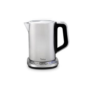 ORAVA Delux rychlovarná konvice, 2200 W, 1.7 l, regulace teploty, automatické vypnutí, nerez ORAVA Delux rychlovarná konvice, 2200 W, 1.7 l, regulace teploty, automatické vypnutí, nerez