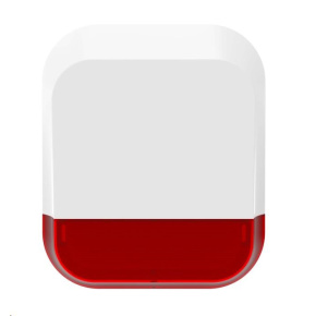 iGET SECURITY DP11 Bezdrátová bateriová venkovní siréna 115 dB pro alarm M4. Indikace alarmu také pomocí červených LED iGET SECURITY DP11 Bezdrátová bateriová venkovní siréna 115 dB pro alarm M4. Indikace alarmu také pomocí červených LED