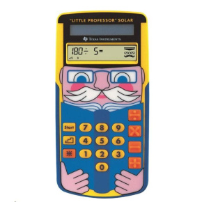 TEXAS Instrument kalkulačka - Little Professor Solar Kapesní grafická kalkulačka vícebarevná