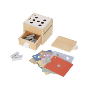 Montessori matematický box - vkládačka Montessori matematický box - vkládačka