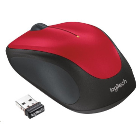 Logitech Wireless Mouse M235, red Logitech Wireless Mouse M235, red