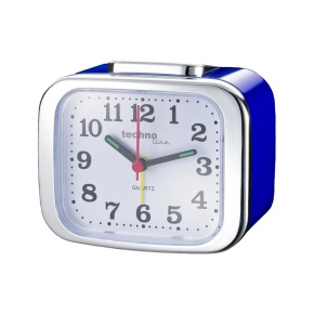 TechnoLine Modell XL analogový budík, modrý TechnoLine Modell XL analogový budík, modrý
