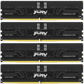 KINGSTON DIMM DDR5 128GB (Kit of 4) 4800MT/s CL36 FURY Renegade Pro ECC Reg PnP KINGSTON DIMM DDR5 128GB (Kit of 4) 4800MT/s CL36 FURY Renegade Pro ECC Reg PnP