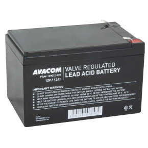 AVACOM baterie 12V 12Ah F2 (PBAV-12V012-F2A) AVACOM baterie 12V 12Ah F2 (PBAV-12V012-F2A)