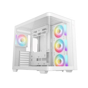 DEEPCOOL Case CG530U 4F WH, ATX, Průhledná bočnice, 4x120mm ARGB Fan, bílá DEEPCOOL Case CG530U 4F WH, ATX, Průhledná bočnice, 4x120mm ARGB Fan, bílá