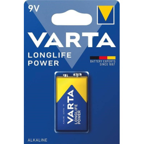 Varta 6LR61/1BP Longlife POWER 9V (HIGH ENERGY) 6LP3146 Varta 6LR61/1BP Longlife POWER 9V (HIGH ENERGY) 6LP3146
