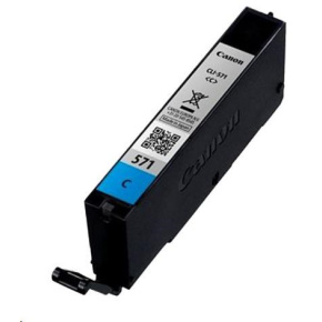 CANON CARTRIDGE CLI-571 C azurová pro PIXMA MG575x, MG685x, MG775x, TS505x, TS605x, TS805x, TS905x (311 str.) CANON CARTRIDGE CLI-571 C azurová pro PIXMA MG575x, MG685x, MG775x, TS505x, TS605x, TS805x, TS905x (311 str.)