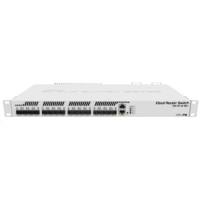 MikroTik Cloud Router Switch CRS317-1G-16S+RM, dual-core 800MHz CPU, 1GB, 1xGLAN, 16xSFP+ slot, vč. L6 MikroTik Cloud Router Switch CRS317-1G-16S+RM, dual-core 800MHz CPU, 1GB, 1xGLAN, 16xSFP+ slot, vč. L6
