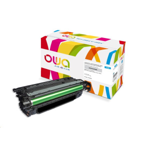 OWA Armor toner pro HP Color Laserjet CP4025/4520/4525, 11000 Stran, CE261A, modrá/cyan OWA Armor toner pro HP Color Laserjet CP4025/4520/4525, 11000 Stran, CE261A, modrá/cyan