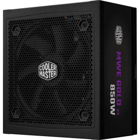 Cooler Master zdroj 850W MWE Gold 3, 120mm, 80+ Gold, Plně modulární, ATX 3.1 Cooler Master zdroj 850W MWE Gold 3, 120mm, 80+ Gold, Plně modulární, ATX 3.1