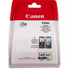 Canon CARTRIDGE PG-560/CL-561 PVP pro PIXMA TS535x, TS535xa, TS745x, TS745xi (180 str.) Canon CARTRIDGE PG-560/CL-561 PVP pro PIXMA TS535x, TS535xa, TS745x, TS745xi (180 str.)