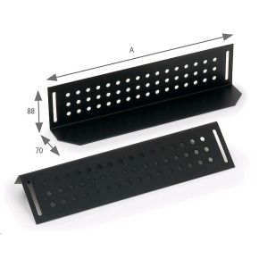 TRITON Nosné ližiny pro rozvaděč hloubky 600mm (A=380mm) - pár TRITON Nosné ližiny pro rozvaděč hloubky 600mm (A=380mm) - pár