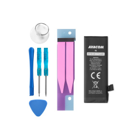 AVACOM baterie pro Apple iPhone 5s / 5c - vysokokapacitní, Li-Ion 3,8V 2010mAh (náhrada 616-0718) AVACOM baterie pro Apple iPhone 5s / 5c - vysokokapacitní, Li-Ion 3,8V 2010mAh (náhrada 616-0718)