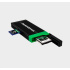 Delkin Cardreader CFexpress Type B & SD UHS-II (Type C to C & Type C to A Cables)