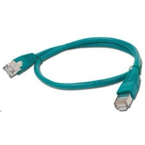 GEMBIRD kabel patchcord CAT6 stíněný FTP 3m, zelený GEMBIRD kabel patchcord CAT6 stíněný FTP 3m, zelený