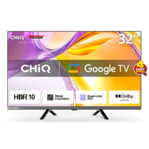 CHiQ L32M9E TV 32", HD, smart, Google TV, Dolby Audio, dbx-tv, HDR 10 CHiQ L32M9E TV 32", HD, smart, Google TV, Dolby Audio, dbx-tv, HDR 10