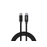 WG - Datový kabel Type-C na Type-C, 50 cm, černá