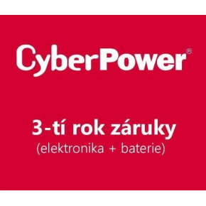 CyberPower 3. rok záruky pro OLS10000ERTXL3U CyberPower 3. rok záruky pro OLS10000ERTXL3U