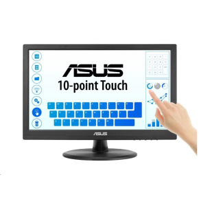 ASUS LCD 15.6" VT169HE Touch 1920x1080, IPS, Wide Viewing Angle, Frameless, Flicker free, Low Blue Light, HDMI ASUS LCD 15.6" VT169HE Touch 1920x1080, IPS, Wide Viewing Angle, Frameless, Flicker free, Low Blue Light, HDMI