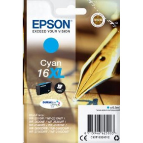 EPSON ink bar Singlepack "Pero" Cyan 16XL DURABrite Ultra Ink EPSON ink bar Singlepack "Pero" Cyan 16XL DURABrite Ultra Ink