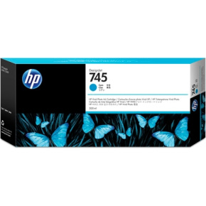 HP 745 300-ml Cyan Ink Cartridge HP 745 300-ml Cyan Ink Cartridge
