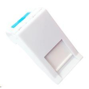 Solarix Modul French style 22,5 x 45mm pro 1 keystone úhlový bílý SXF-M-1-22,5-WH-U Solarix Modul French style 22,5 x 45mm pro 1 keystone úhlový bílý SXF-M-1-22,5-WH-U