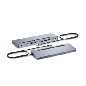 i-tec USB-C Metal Ergonomic 4K 3x Display Docking Station, PD 100W i-tec USB-C Metal Ergonomic 4K 3x Display Docking Station, PD 100W