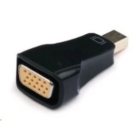GEMBIRD Redukce mini DisplayPort - VGA (M/F, černá) GEMBIRD Redukce mini DisplayPort - VGA (M/F, černá)