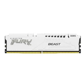 KINGSTON DIMM DDR5 128GB (Kit of 4) 5200MT/s CL40 FURY Beast White XMP KINGSTON DIMM DDR5 128GB (Kit of 4) 5200MT/s CL40 FURY Beast White XMP