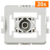 Homematic IP  Adaptér Gira Standard, set 20ks - EQ3-ADA-GS-20