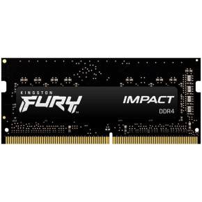 KINGSTON SODIMM DDR4 16GB 3200MT/s CL20 FURY Impact KINGSTON SODIMM DDR4 16GB 3200MT/s CL20 FURY Impact