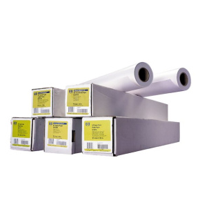 HP Heavyweight Coated Paper, 167 microns (6.6 mil) • 130 g/m2 (35 lbs) • 914 mm x 30.5 m, C6030C HP Heavyweight Coated Paper, 167 microns (6.6 mil) • 130 g/m2 (35 lbs) • 914 mm x 30.5 m, C6030C