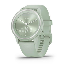 Garmin vívomove Sport pouzdro Cool Mint, silikonový řemínek Silver, EU Garmin vívomove Sport pouzdro Cool Mint, silikonový řemínek Silver, EU