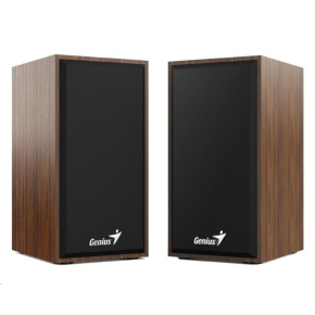 GENIUS repro SP-HF180, 2.0, 6W, dřevěné, hnědé GENIUS repro SP-HF180, 2.0, 6W, dřevěné, hnědé